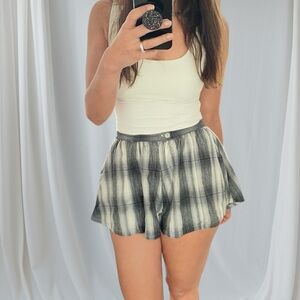 Gypsy Warrior Plaid Flannel Short